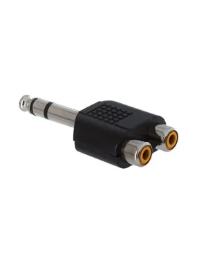Hosa GPR-484 Dual RCA to 1/4 TRS