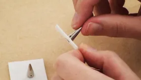 How to Secure Dimensional Beads for Bead Embroidery