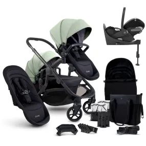 iCandy Orange 4 Double Cybex Travel System in Pistachio