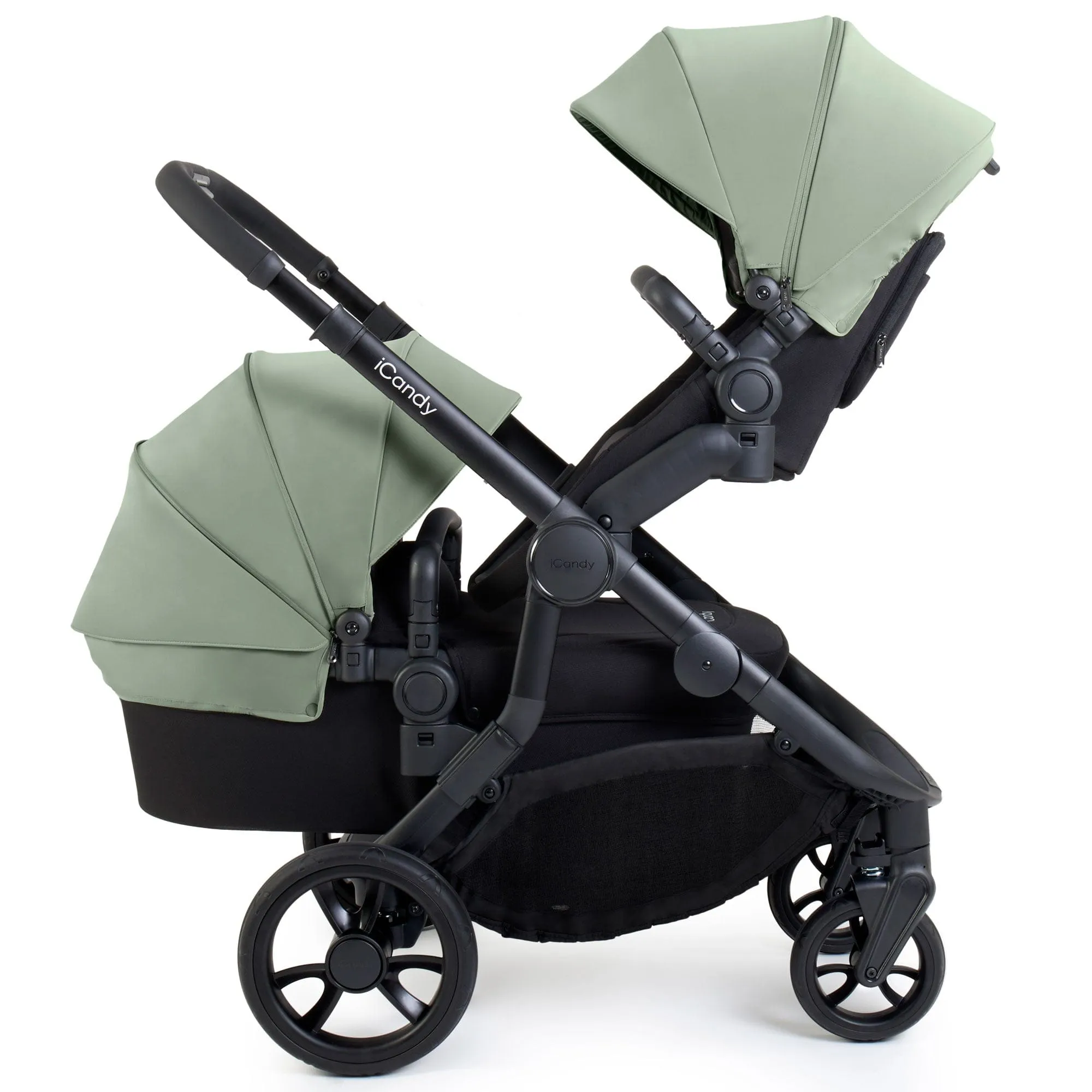 iCandy Orange 4 Double Cybex Travel System in Pistachio