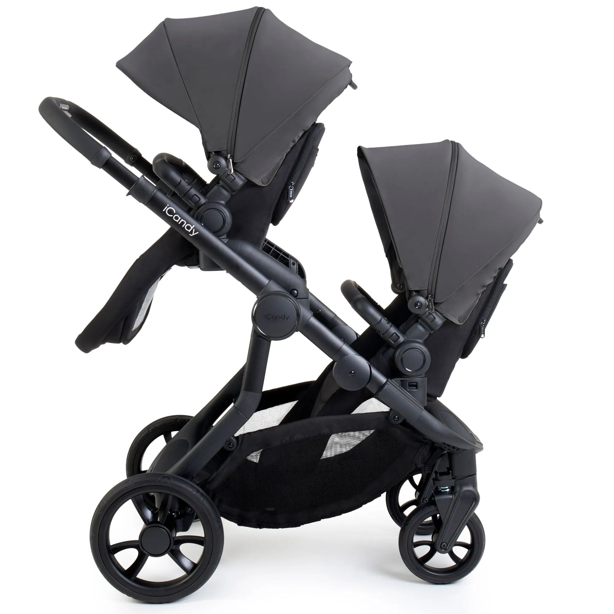 iCandy Orange 4 Twin Cybex Travel System in Fossil