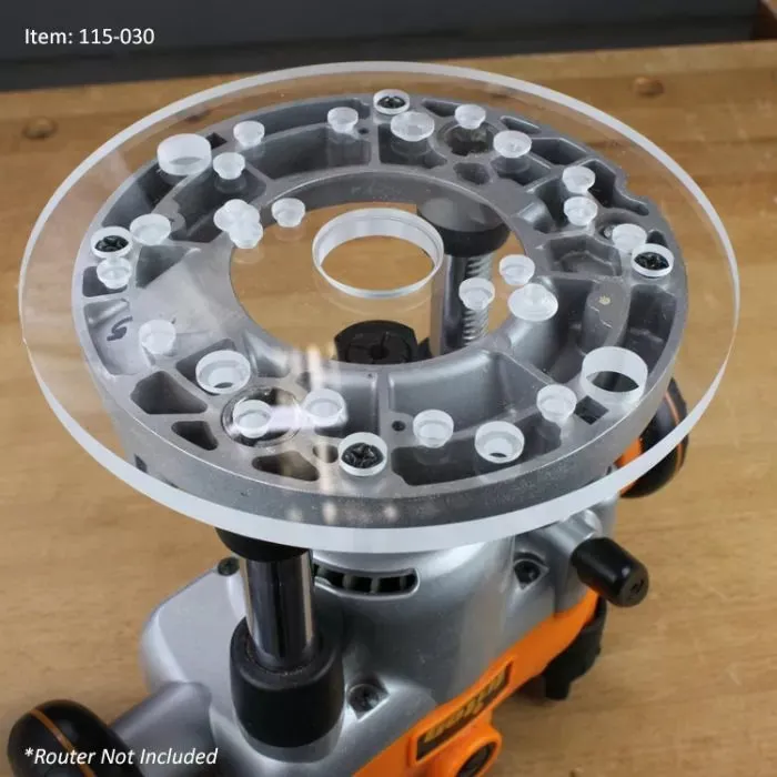 Infinity Tools Universal 7.5" Router Base Plate