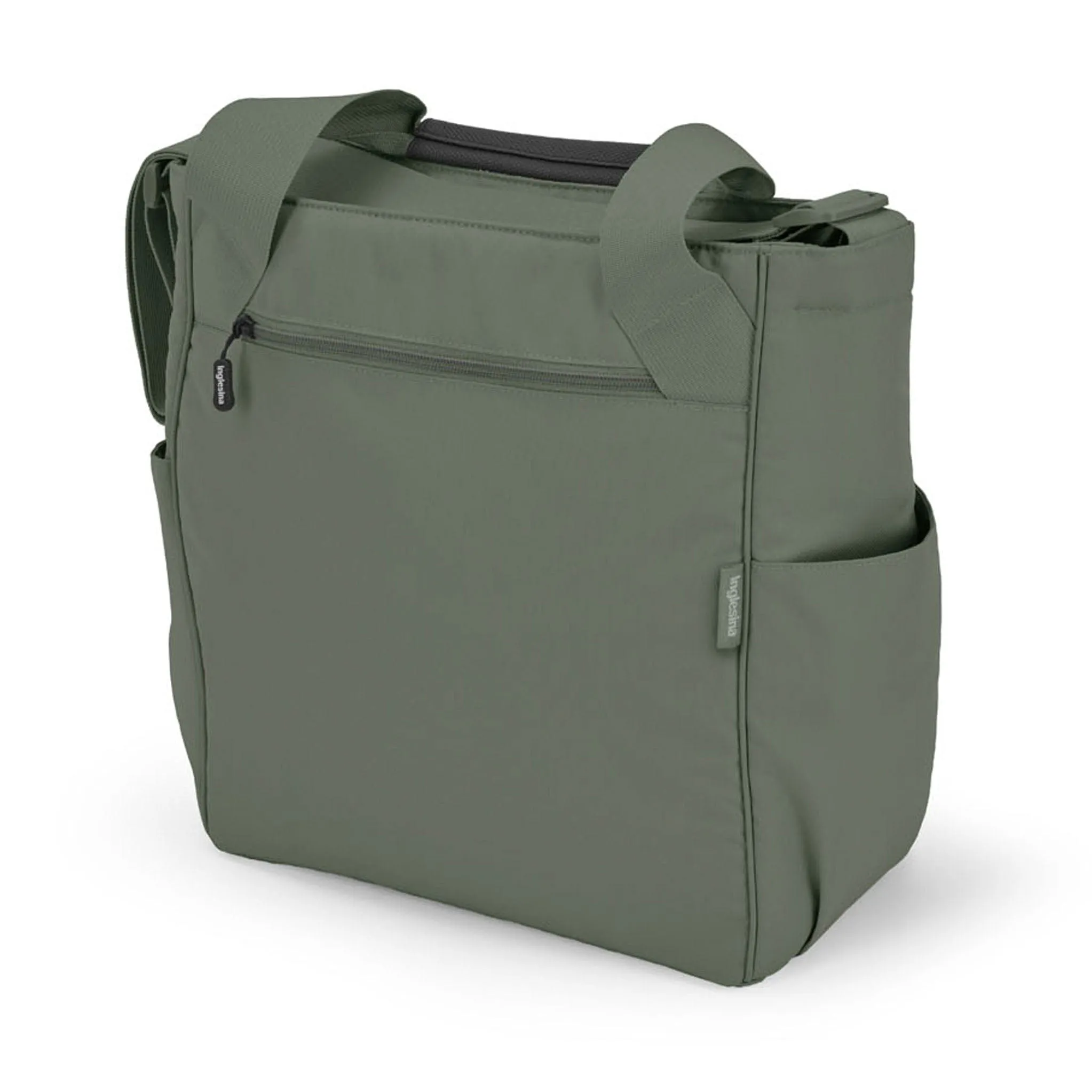 Inglesina Electa System Quattro in Tribeca Green with Darwin car seat and i-Size 360 base