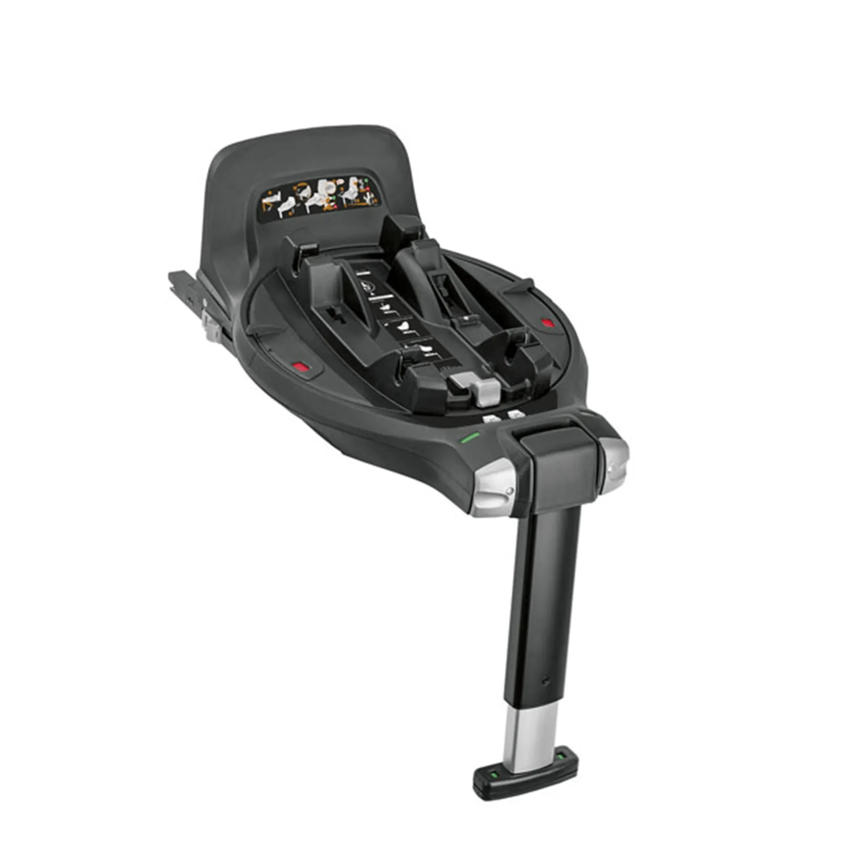Inglesina Electa System Quattro in Upper Black with Darwin car seat and i-Size 360 base