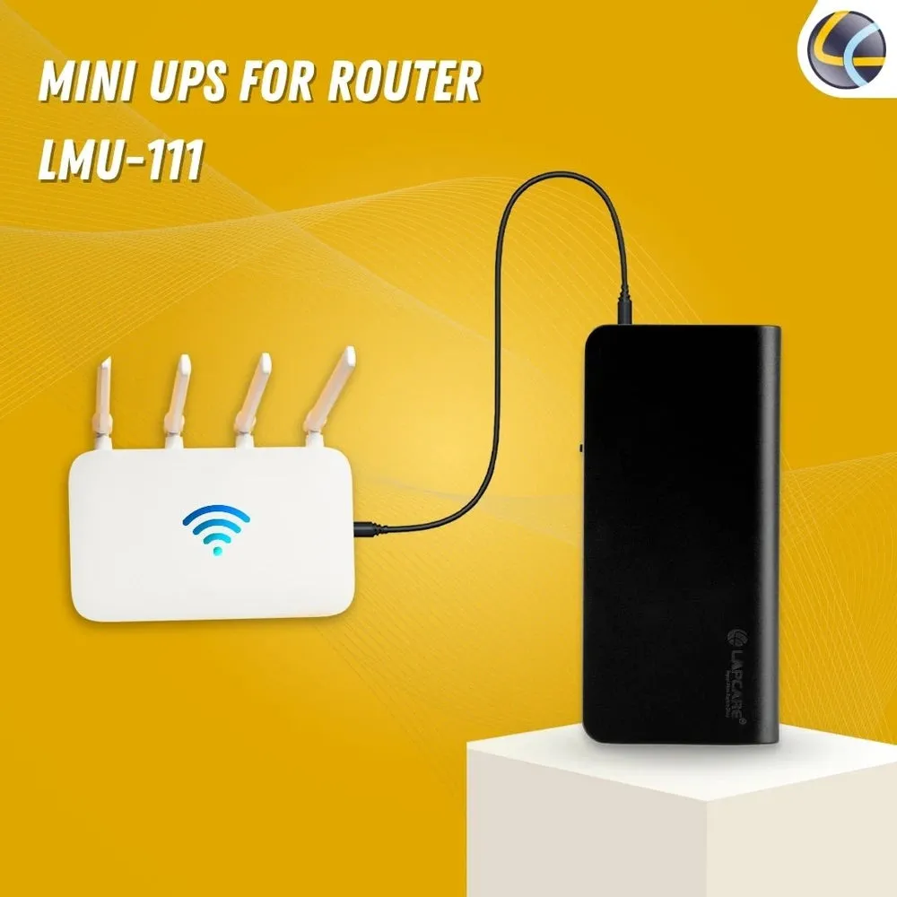 Lapcare Mini Ups for Router LMU-111