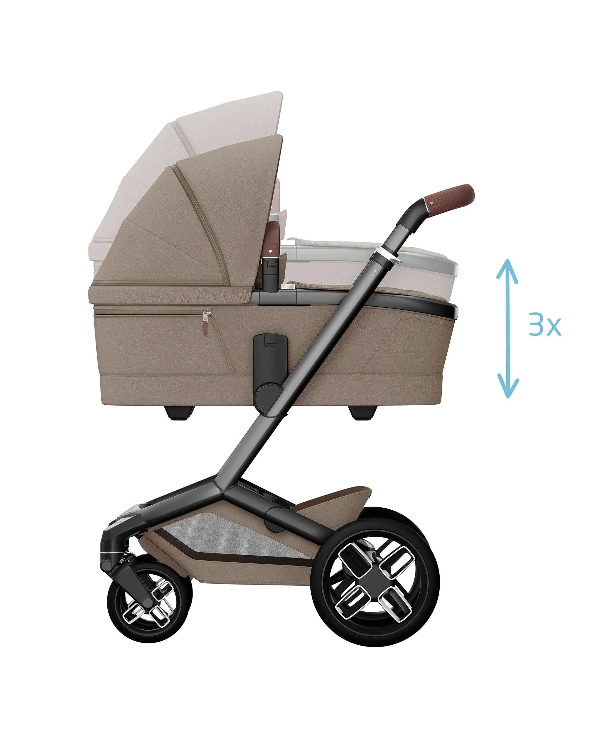 Maxi-Cosi Fame Carrycot – Twillic Truffle