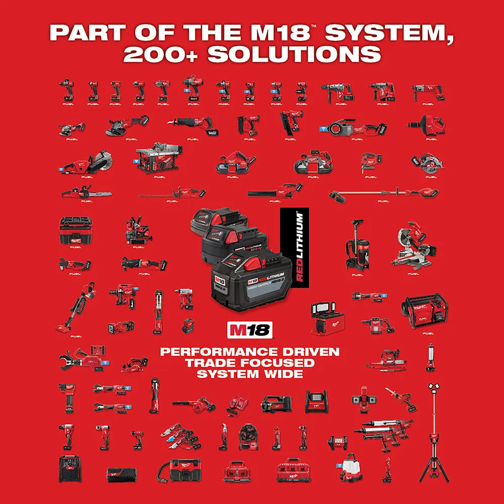 Milwaukee 48-11-1852CR M18 18V 5AH 2-Pack Batteries w/ M18 FUEL Router