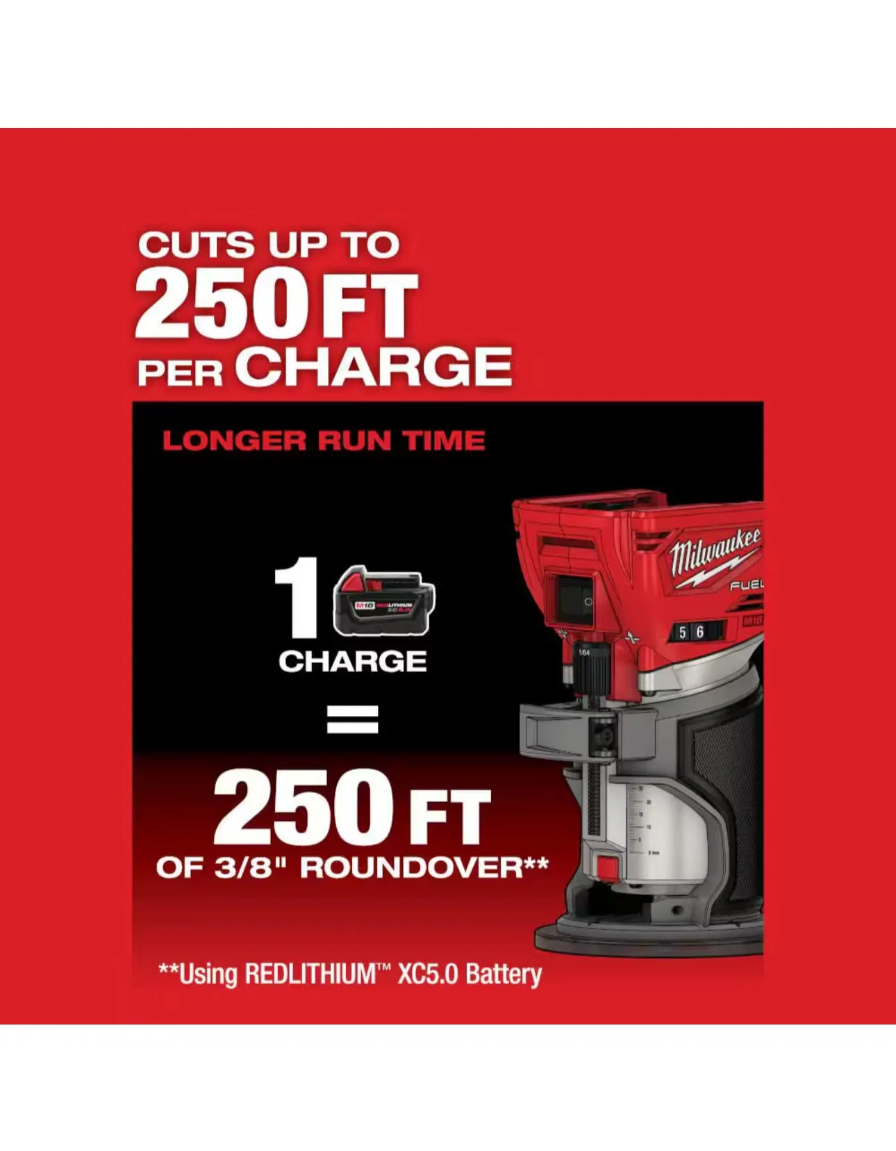 Milwaukee M18 Fuel Compact Router (2723-20)