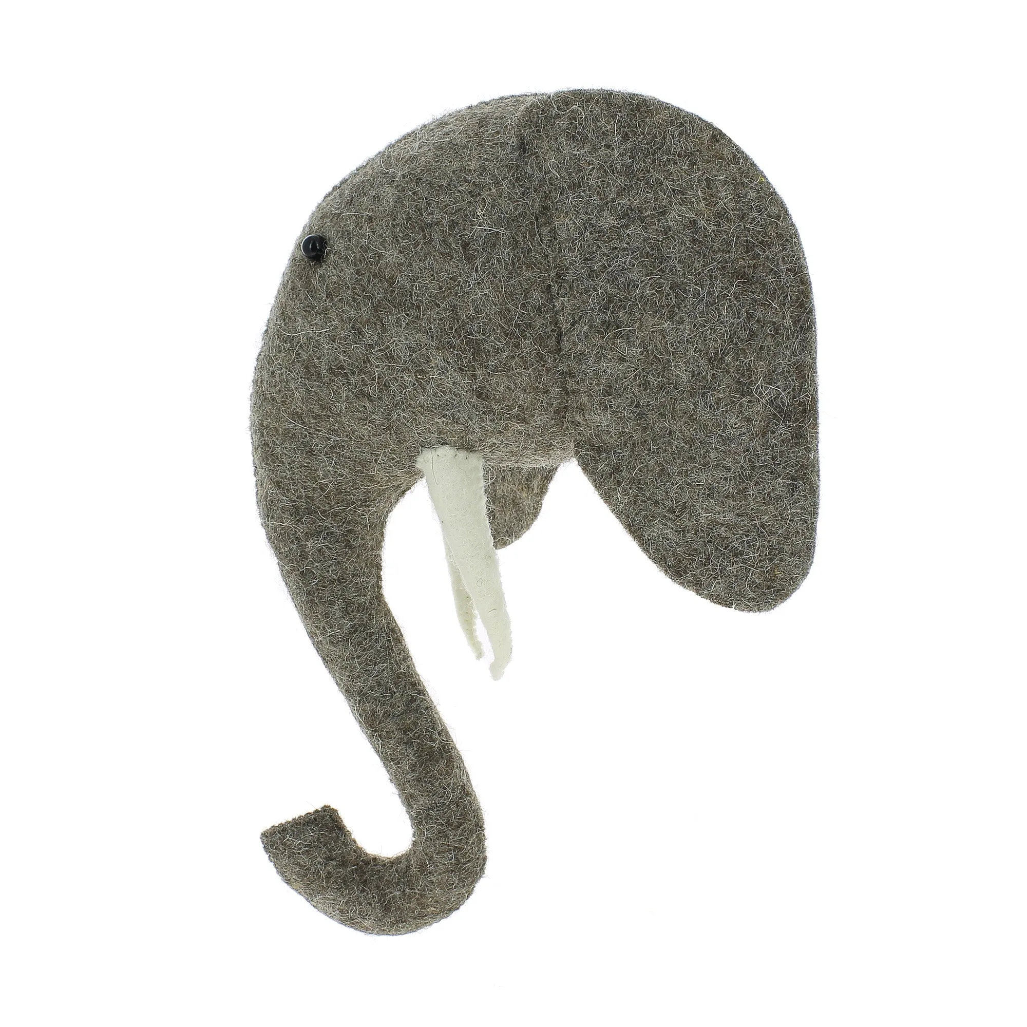Mini Elephant Head Wall Mount