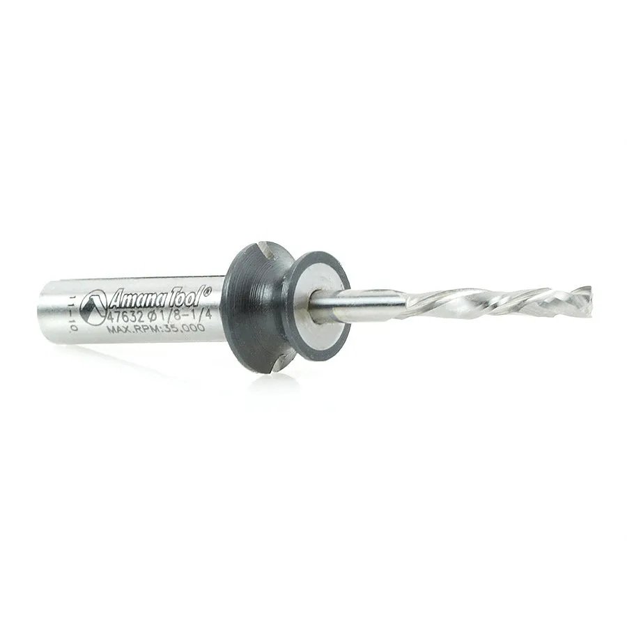 Miniature Compression Router Bit | 1⁄8 Dia x 13⁄16 x 1⁄4" Shank 3 Piece Set | 46184 | 738685999844