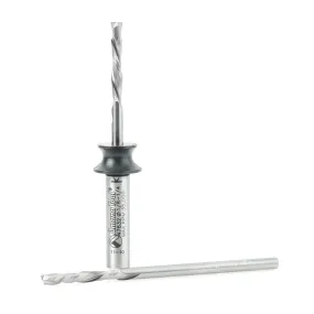 Miniature Compression Router Bit | 1⁄8 Dia x 13⁄16 x 1⁄4" Shank 3 Piece Set | 46184 | 738685999844