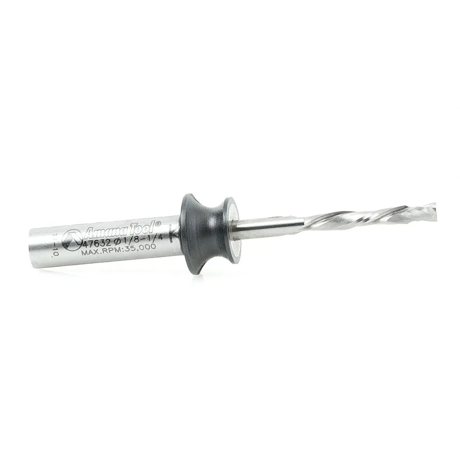 Miniature Compression Router Bit | 1⁄8 Dia x 13⁄16 x 1⁄4" Shank 3 Piece Set | 46184 | 738685999844