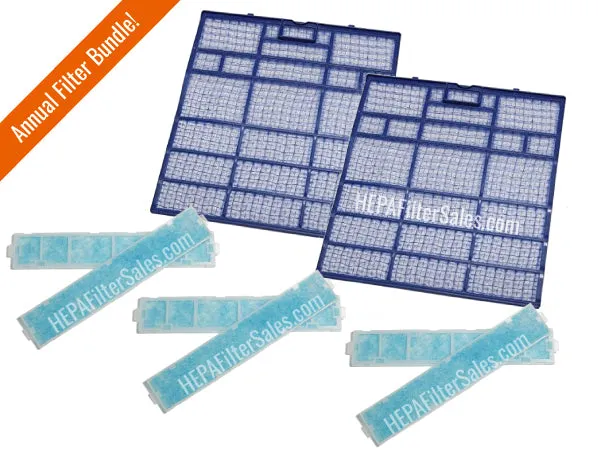 Mitsubishi E22 F63 100 & MAC-408FT-E Annual Mini Split Filter Saver Pack