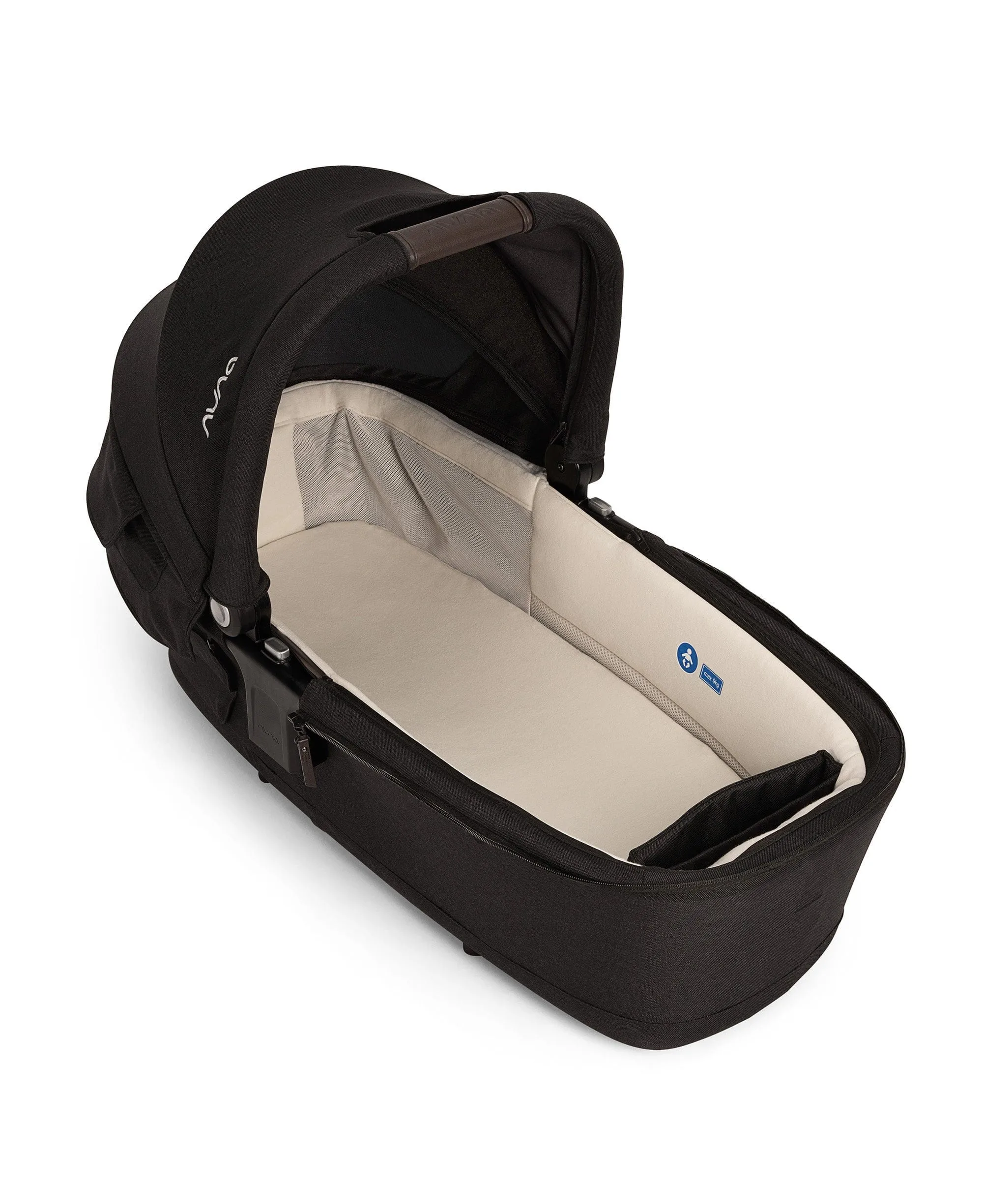 Nuna Lytl Carry Cot - Caviar