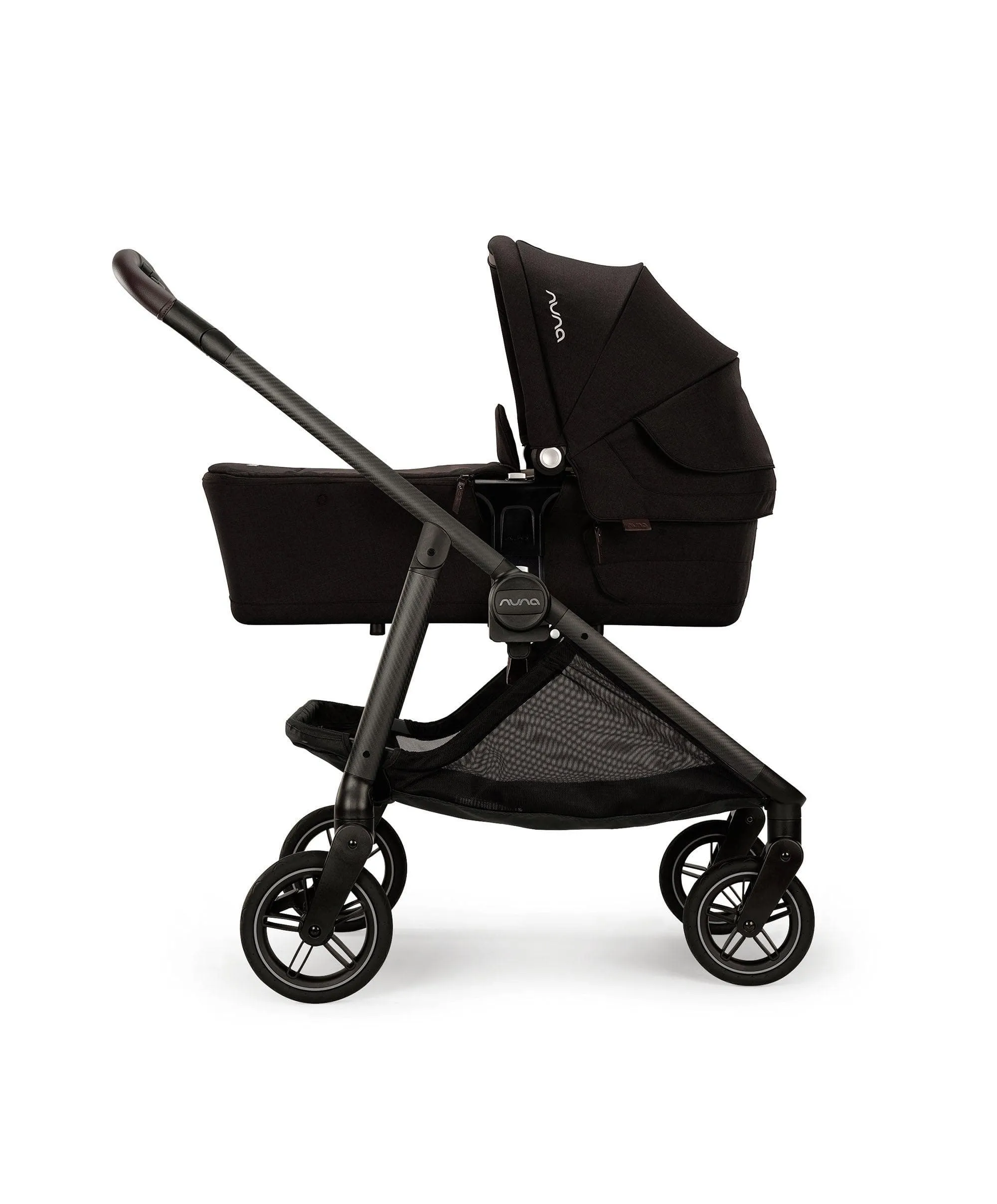 Nuna Swiv Pushchair Bundle with Arra Next Car Seat - Caviar