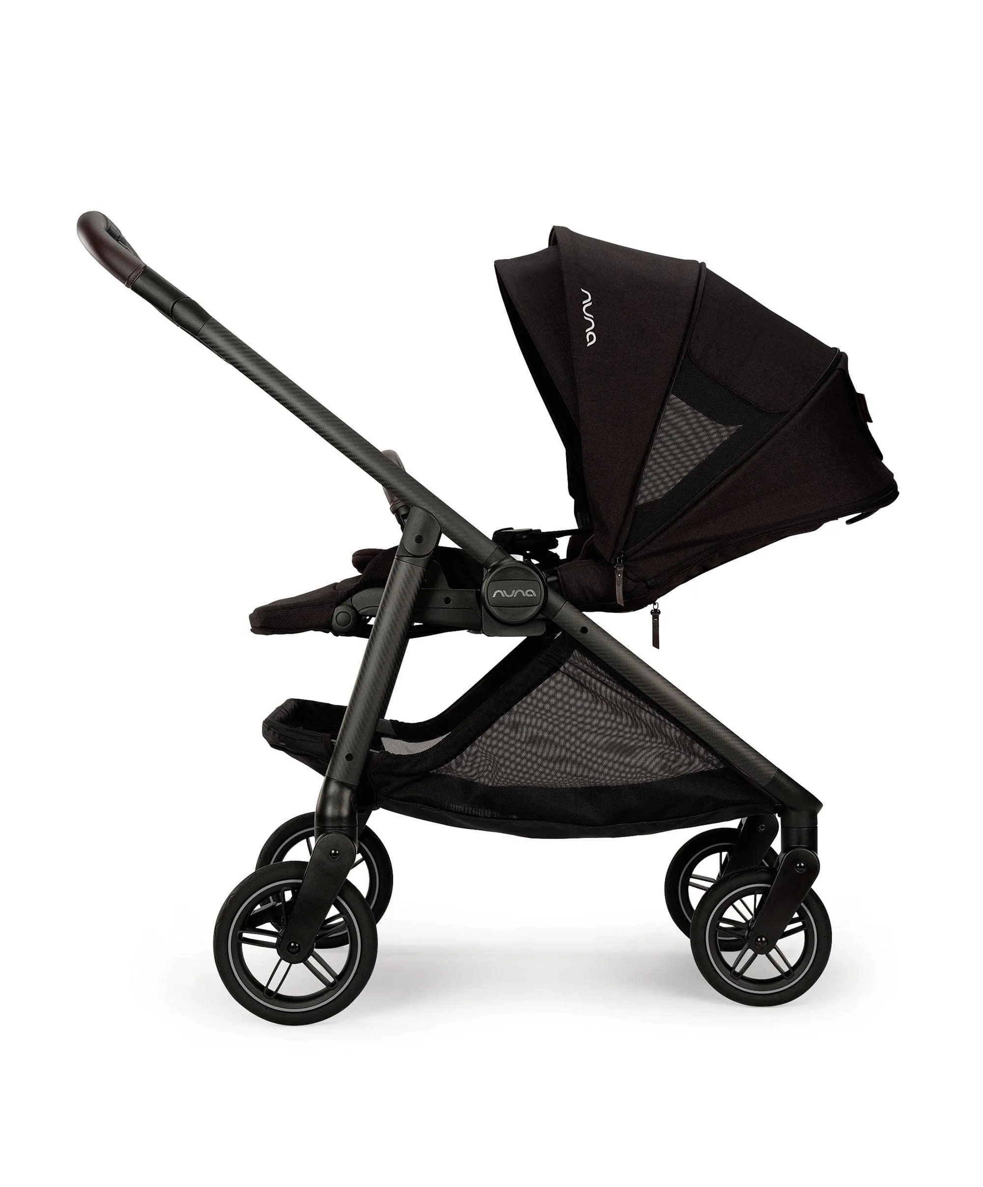 Nuna Swiv Pushchair Bundle with Pipa Next Car Seat - Caviar