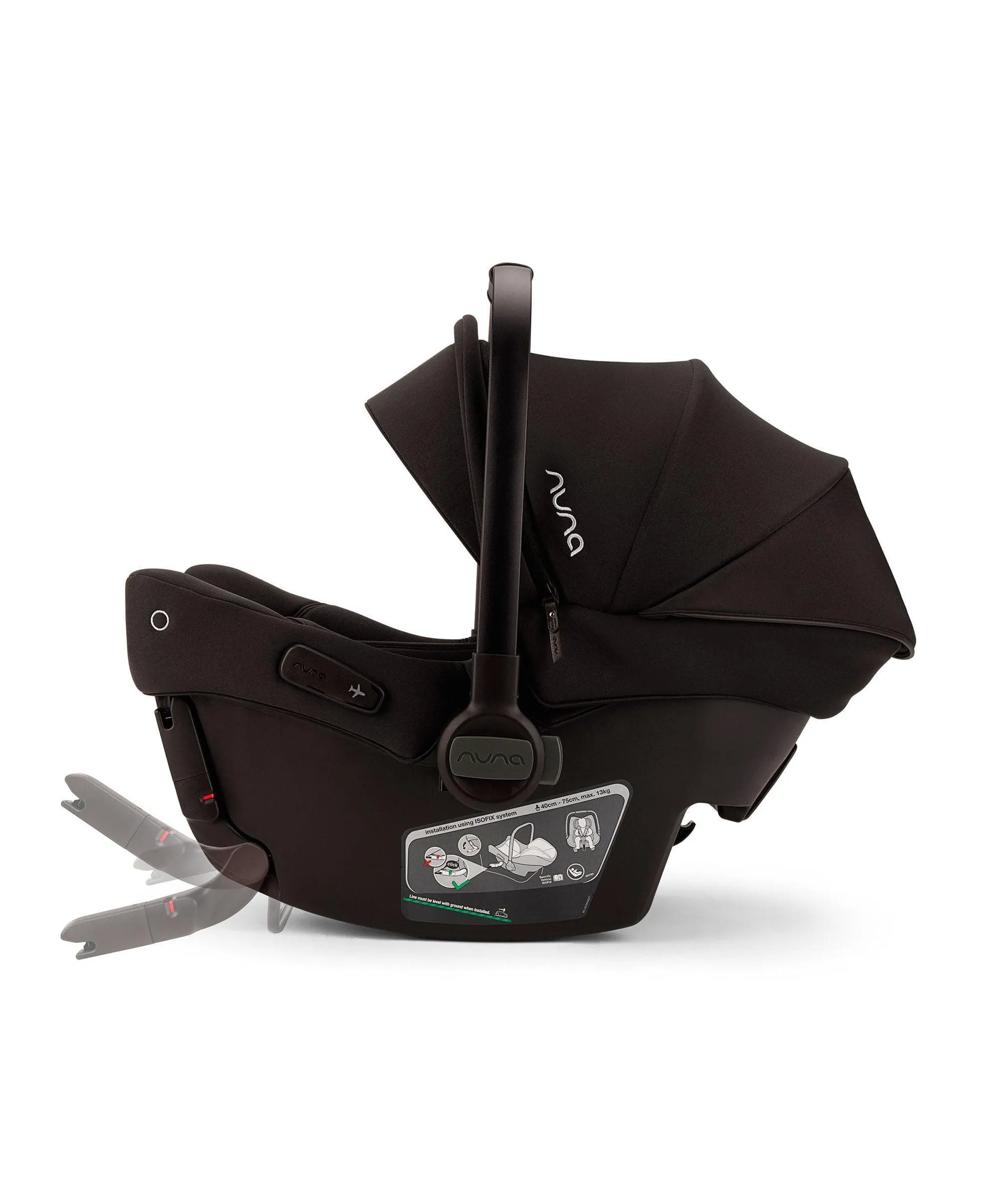 Nuna Swiv Pushchair Bundle with PIPA Urbn Car Seat - Caviar