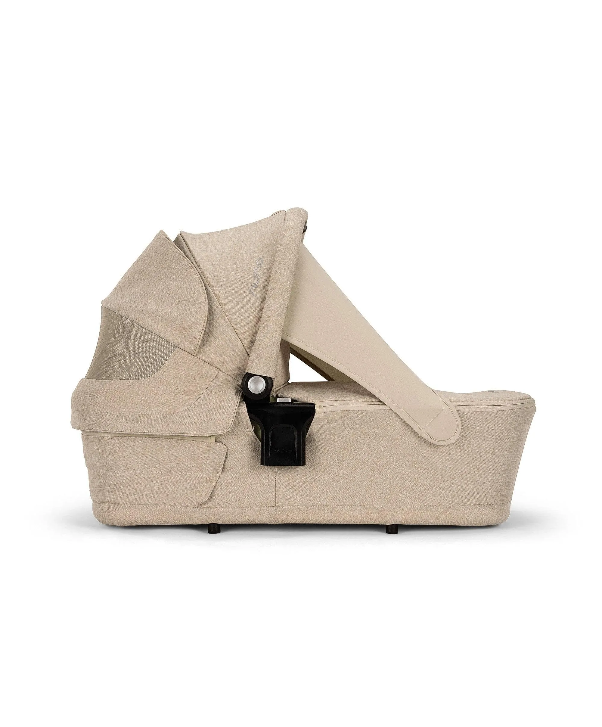 Nuna Triv Next Pushchair 4 Piece Travel Bundle with PIPA Next Car Seat & Base - Biscotti