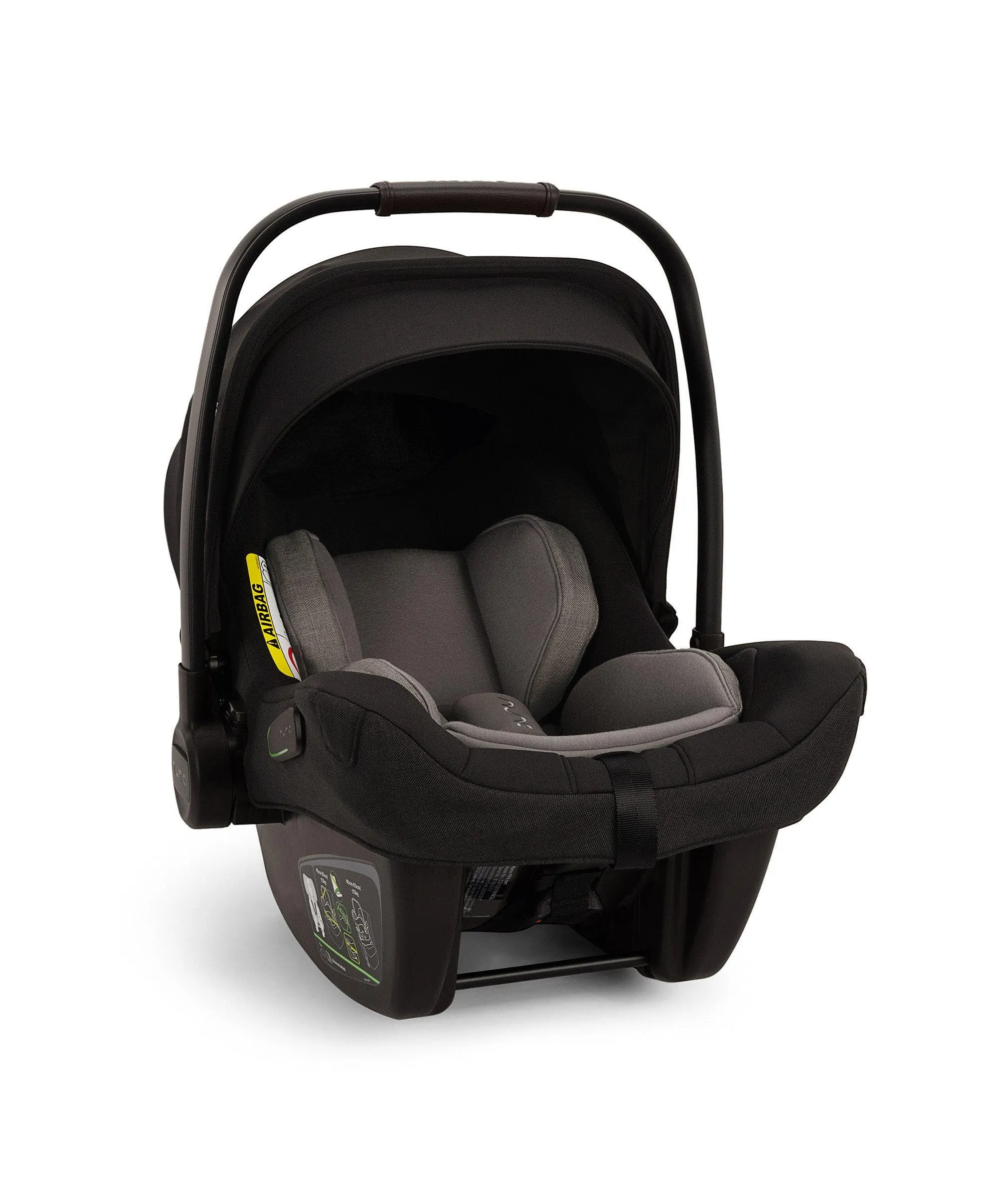 Nuna Triv Next Pushchair 4 Piece Travel Bundle with PIPA Next Car Seat & Base - Biscotti