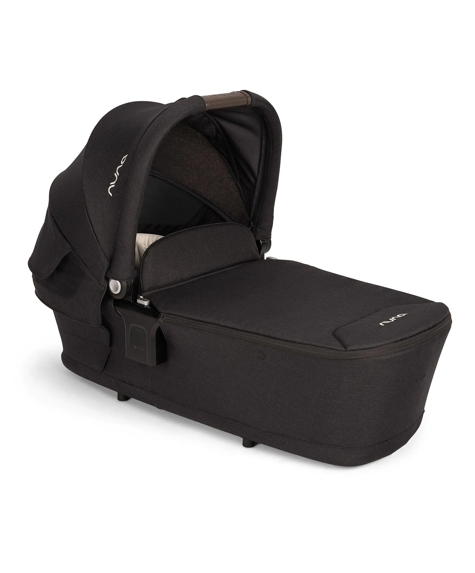 Nuna Triv Next Pushchair 4 Piece Travel Bundle with PIPA Next Car Seat & Base - Caviar