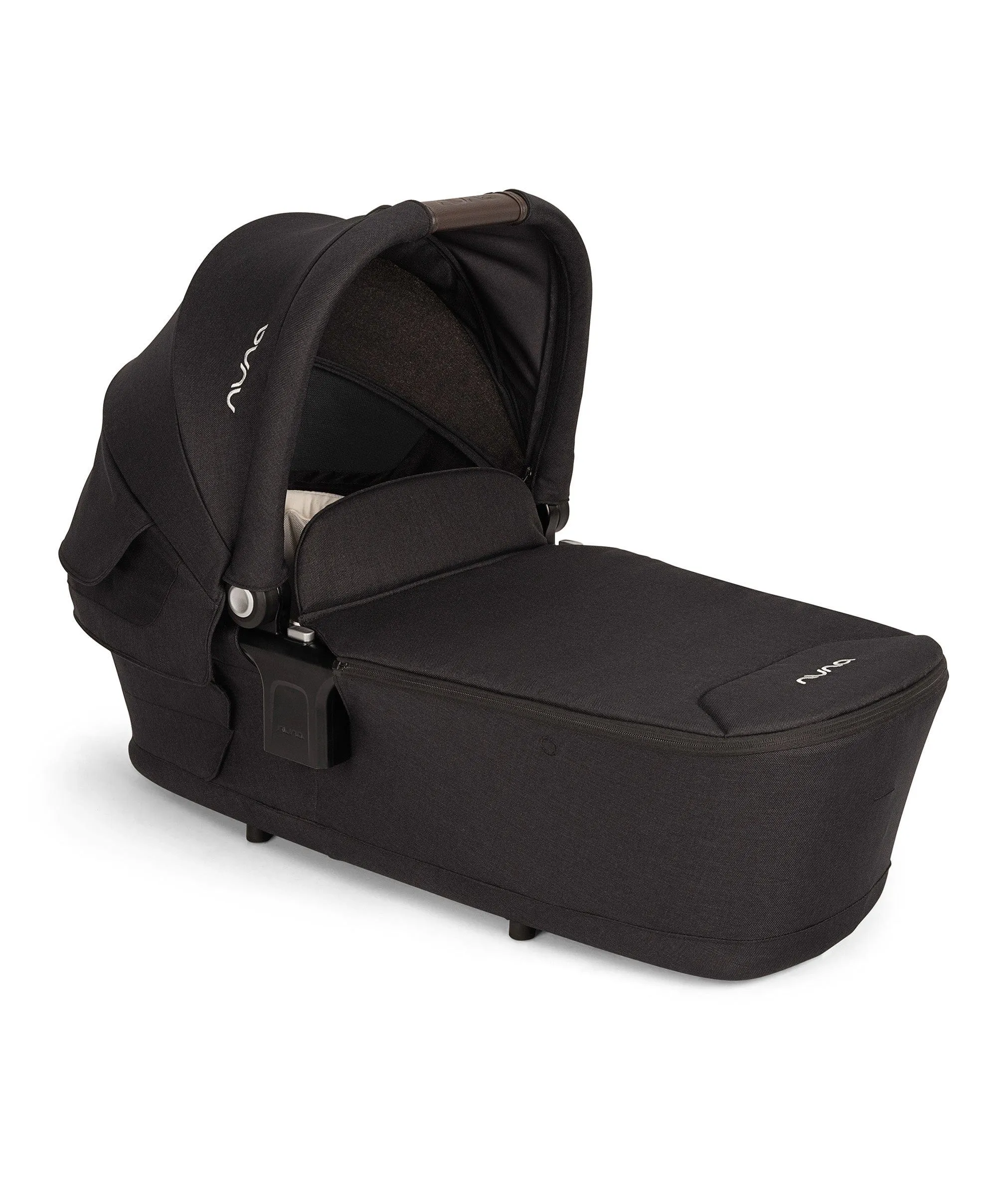 Nuna Triv Next Pushchair 4 Piece Travel Bundle with PIPA Next Car Seat & Base - Caviar