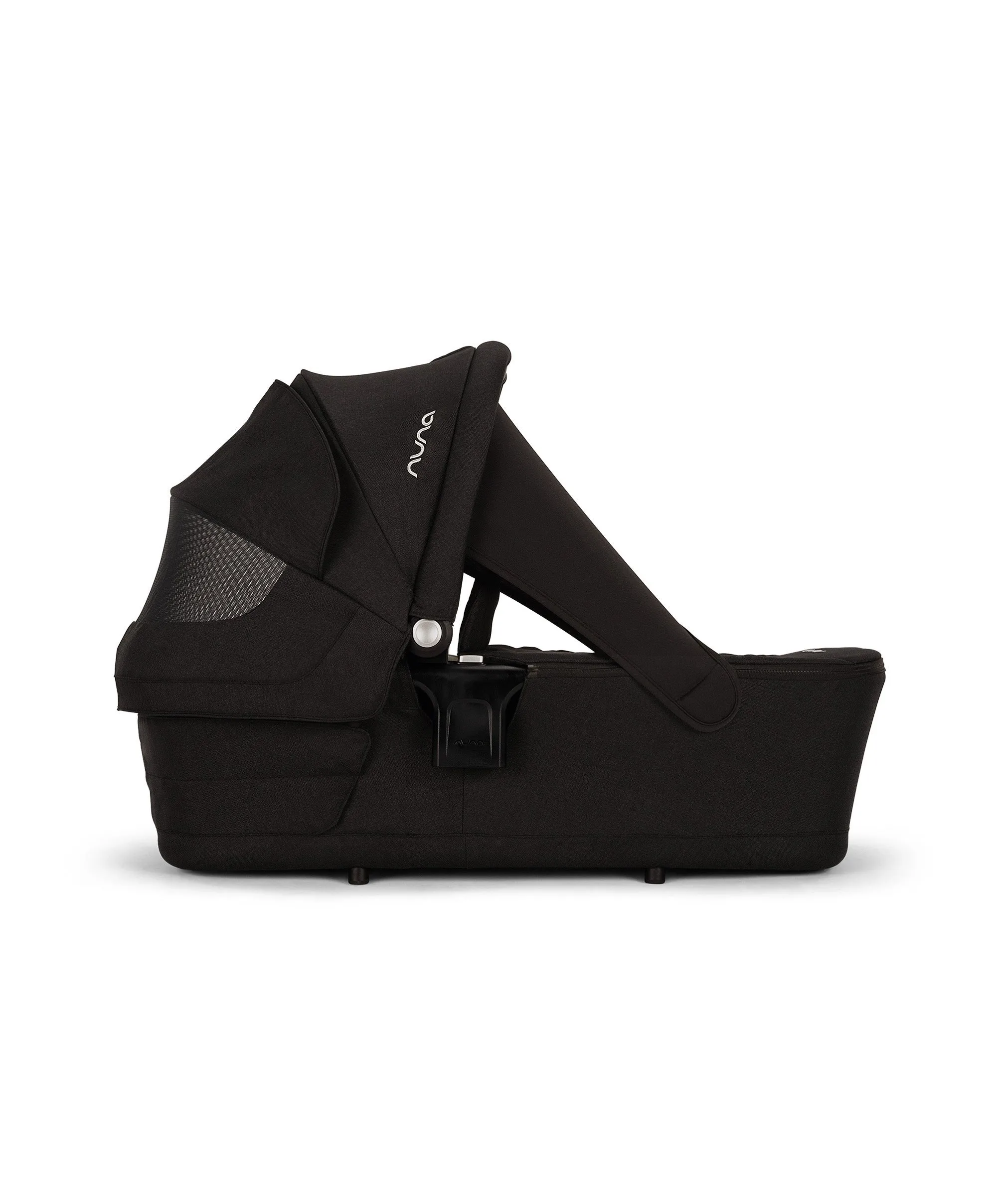 Nuna Triv Next Pushchair 4 Piece Travel Bundle with PIPA Next Car Seat & Base - Caviar
