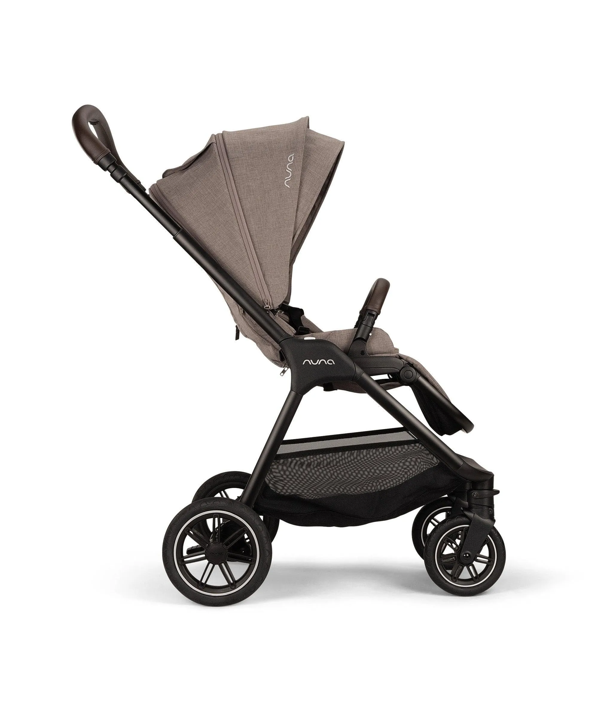 Nuna Triv Next Pushchair 4 Piece Travel Bundle with PIPA Next Car Seat & Base - Cedar