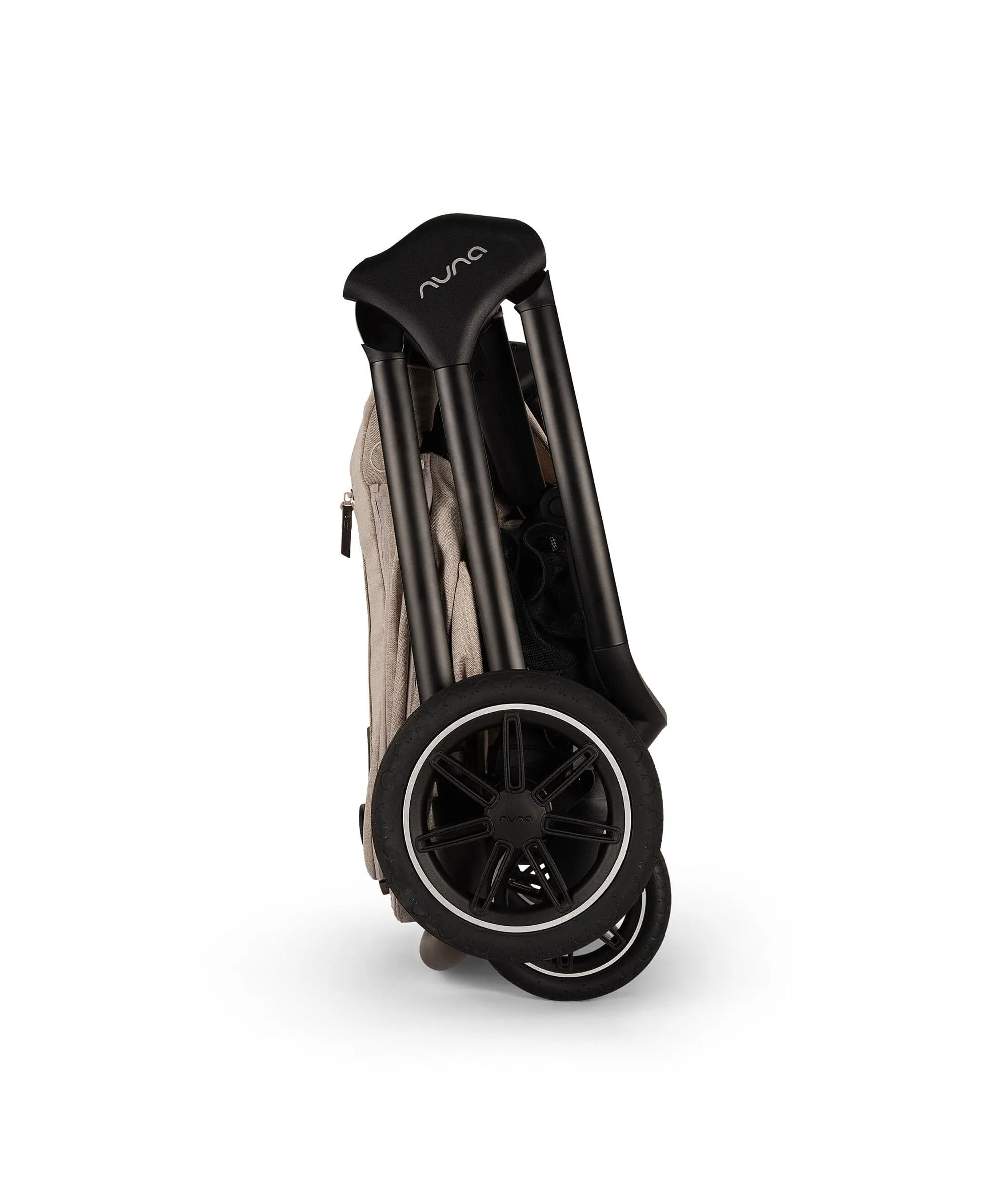 Nuna Triv Next Pushchair 4 Piece Travel Bundle with TODL Next Car Seat & Base - Biscotti