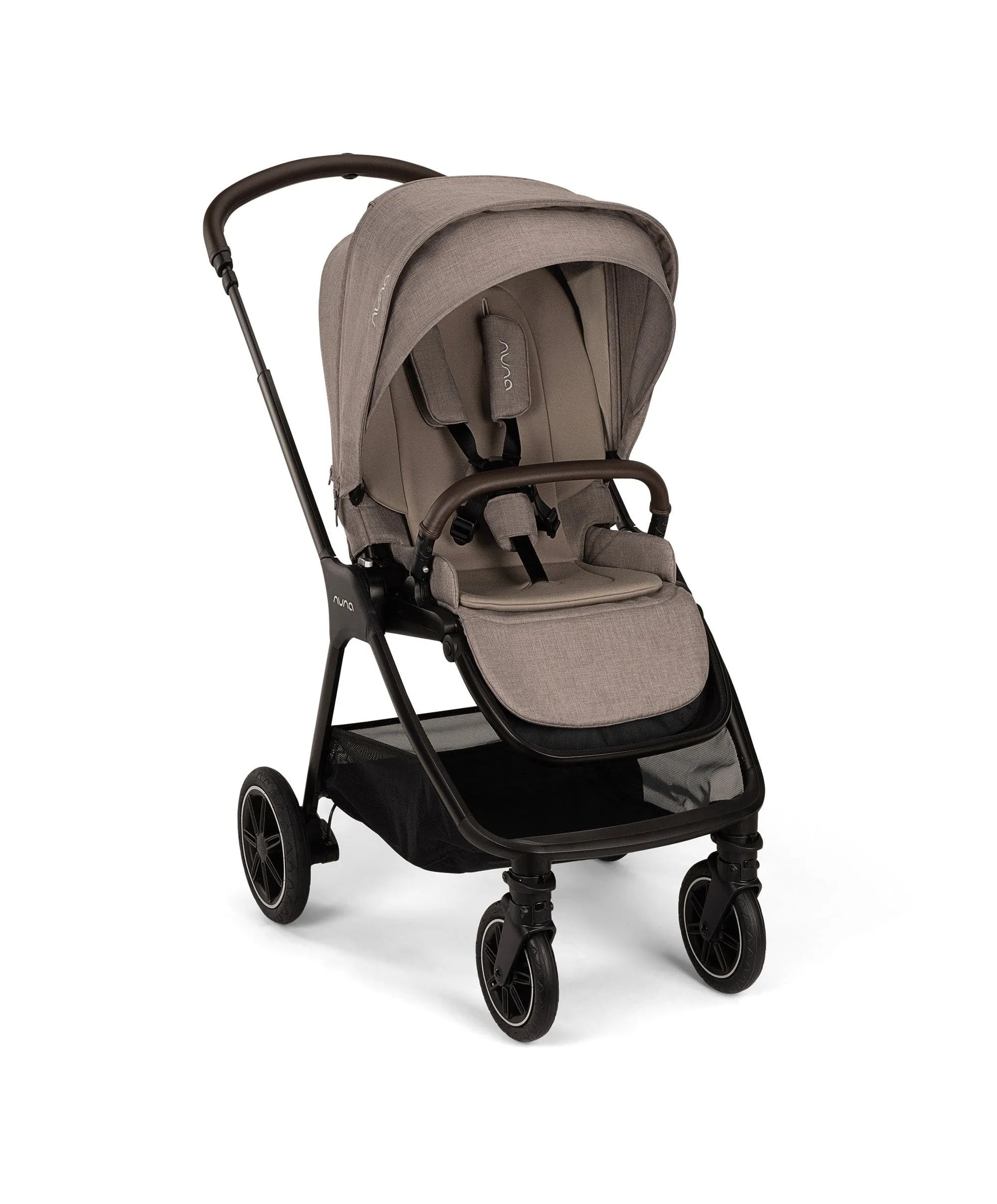 Nuna Triv Next Pushchair 4 Piece Travel Bundle with TODL Next Car Seat & Base - Cedar
