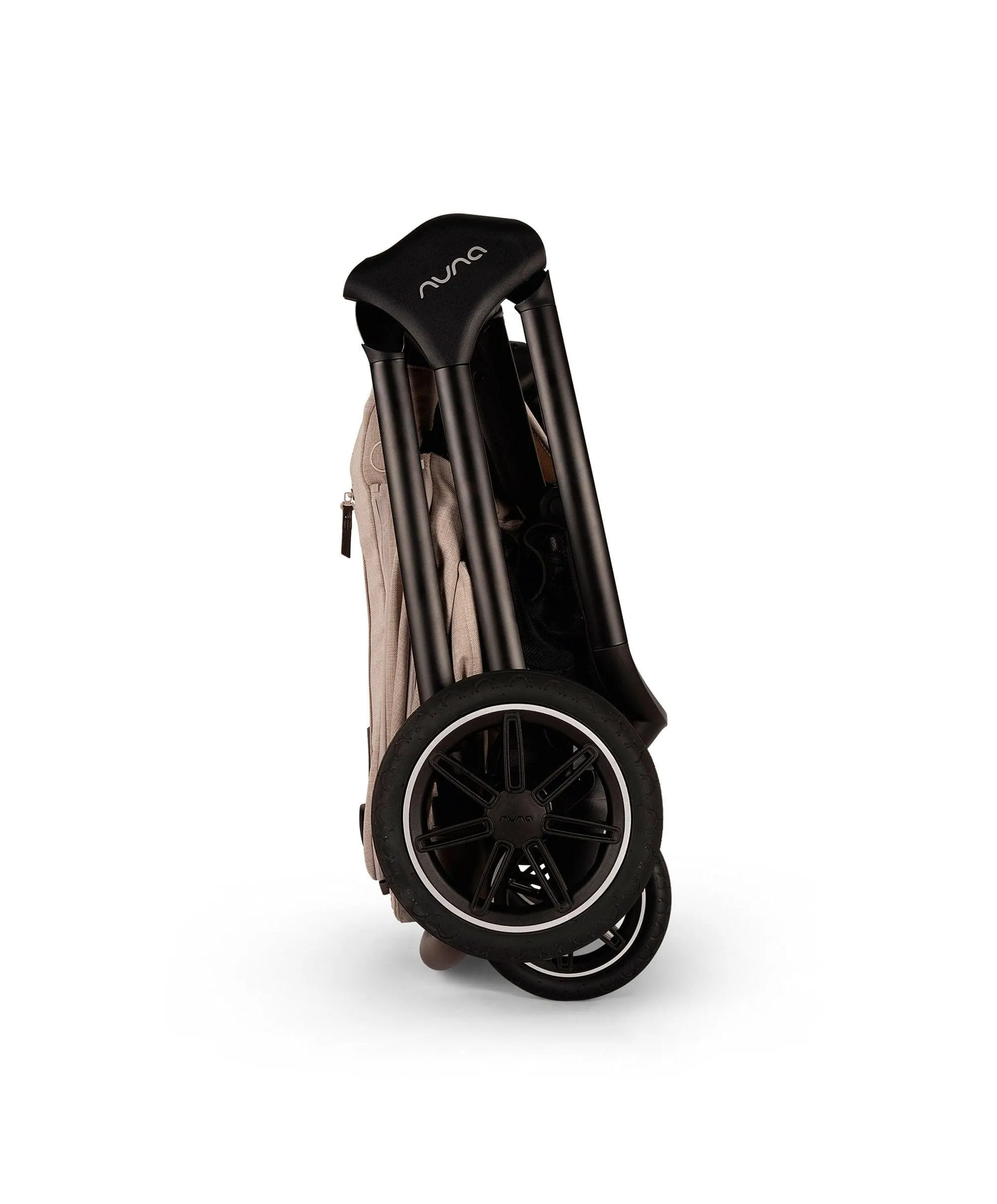 Nuna TRIV Next Urbn Pushchair Bundle with PIPA Urbn Car Seat & LYTL Carrycot (7 Pieces) - Biscotti