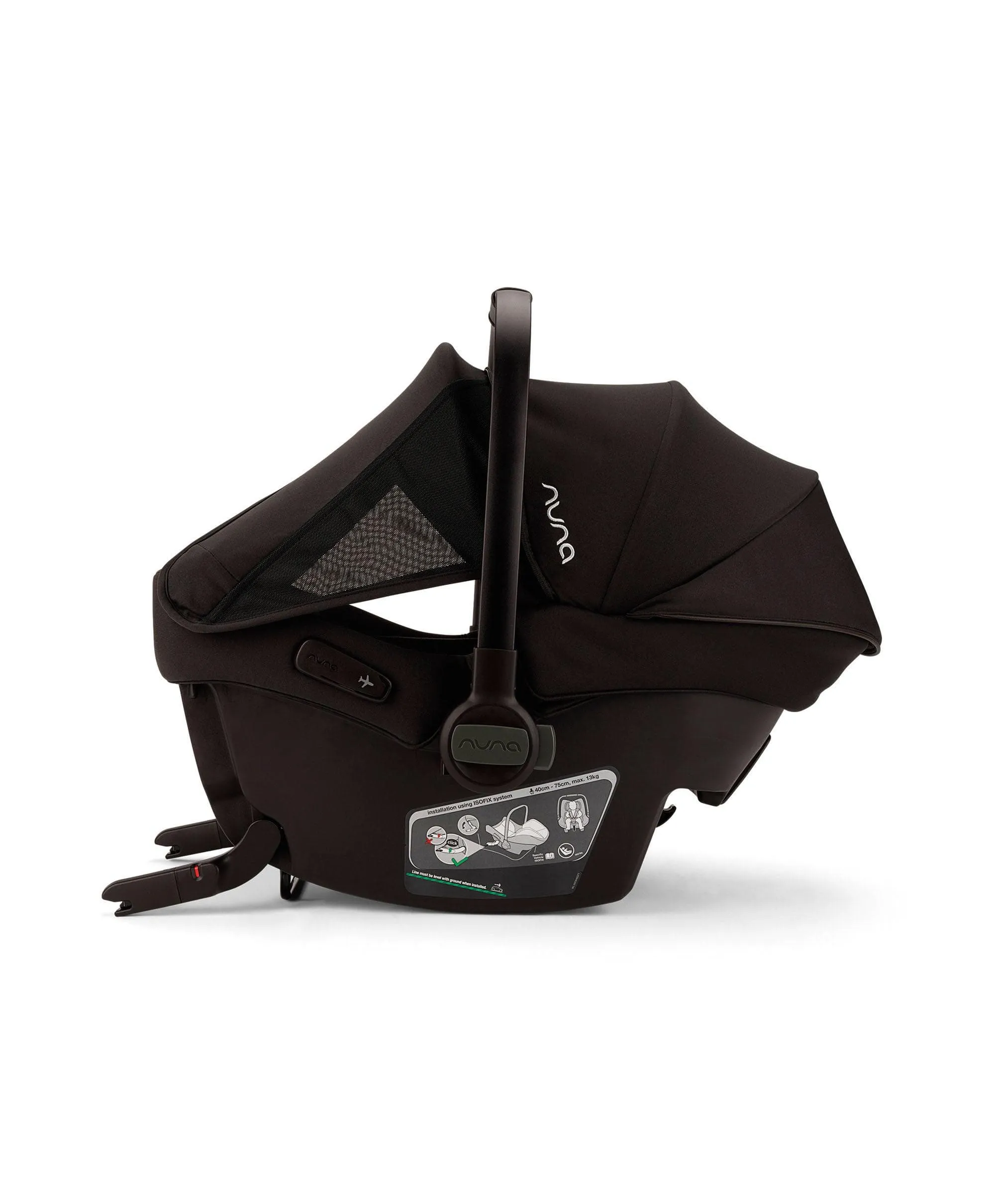 Nuna TRIV Next Urbn Pushchair Bundle with PIPA Urbn Car Seat & LYTL Carrycot (7 Pieces) - Biscotti