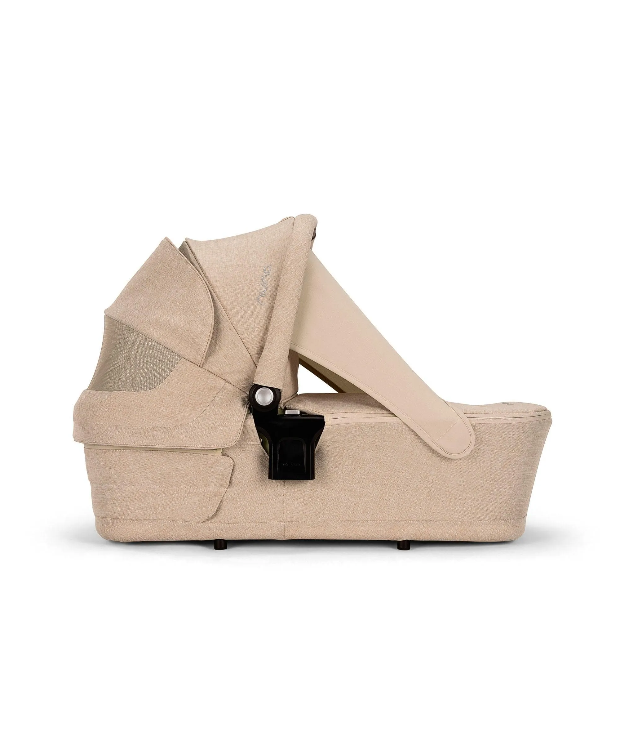 Nuna TRIV Next Urbn Pushchair Bundle with PIPA Urbn Car Seat & LYTL Carrycot (7 Pieces) - Biscotti