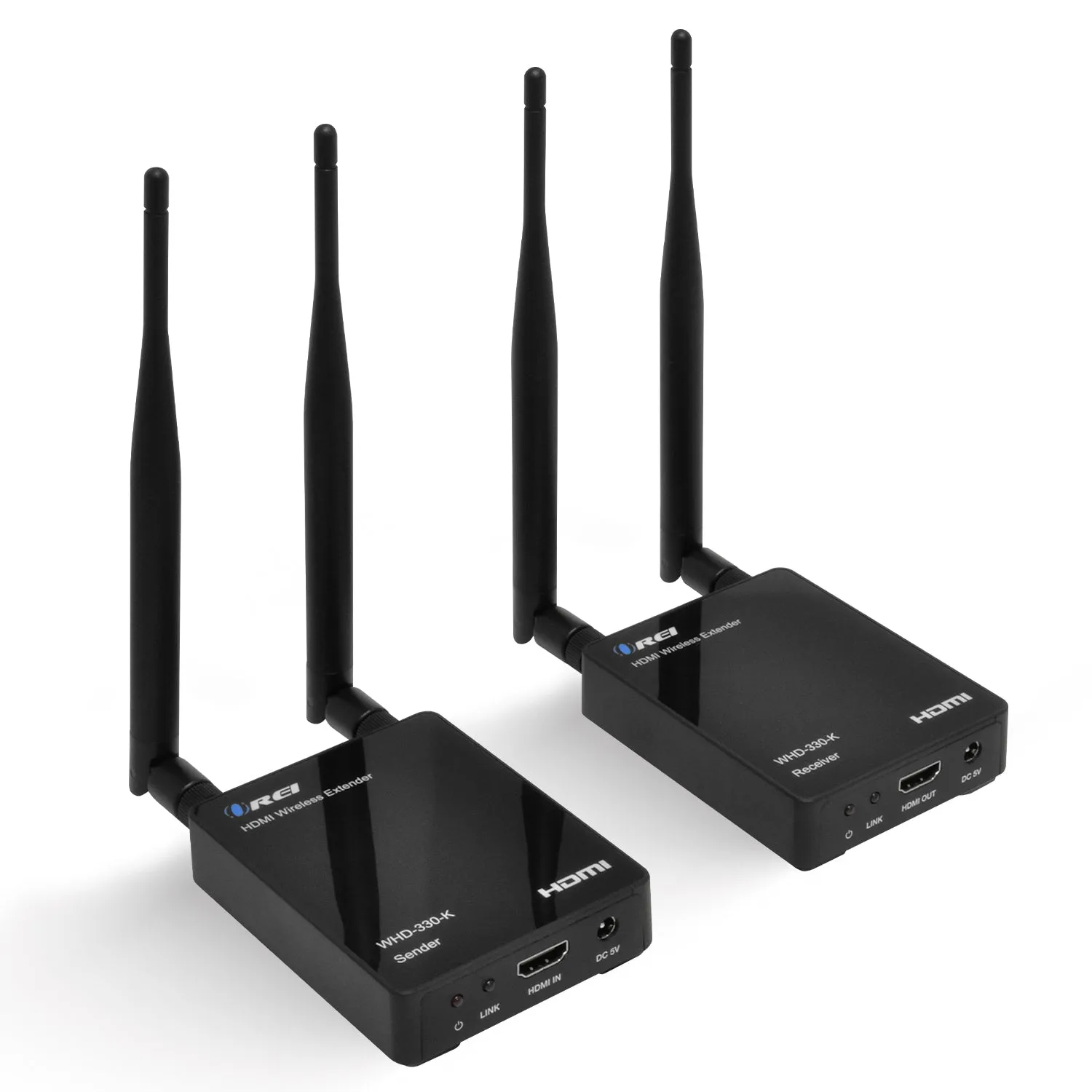 OREI WHD-330-K: Wireless HDMI Transmitter & Receiver Extender upto 300 ft 1080P