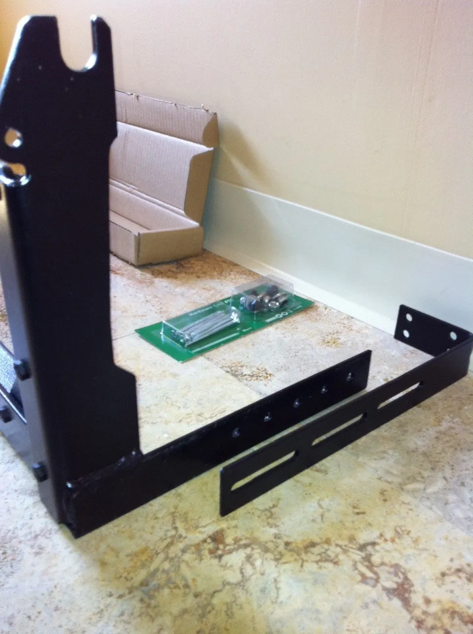 Pair of Wall Mount Brackets for Door Bed Frame