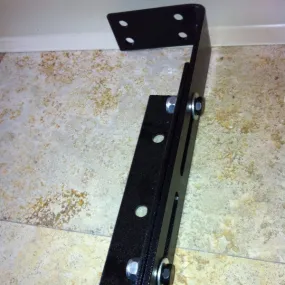 Pair of Wall Mount Brackets for Door Bed Frame