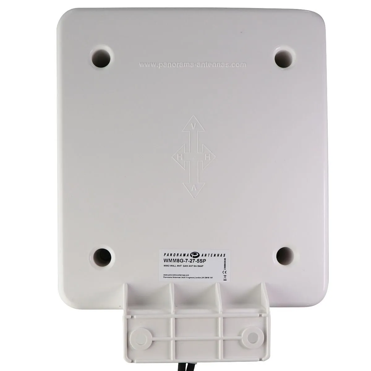 Panorama Ultra Wideband MIMO Antenna with Gain - White (WMMG-7-27-5SP)
