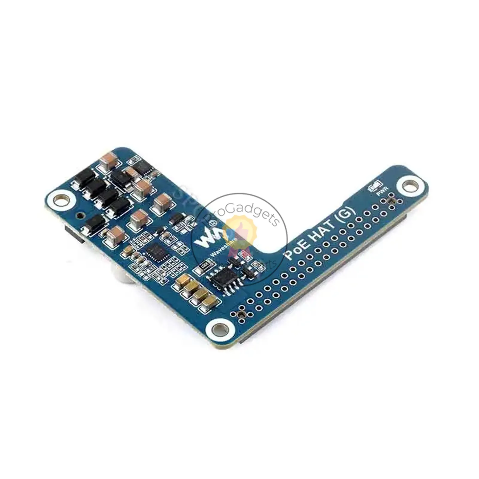 PoE-HAT Raspberry Pi 5 Mini Power Over Ethernet RJ45 Expansion Board