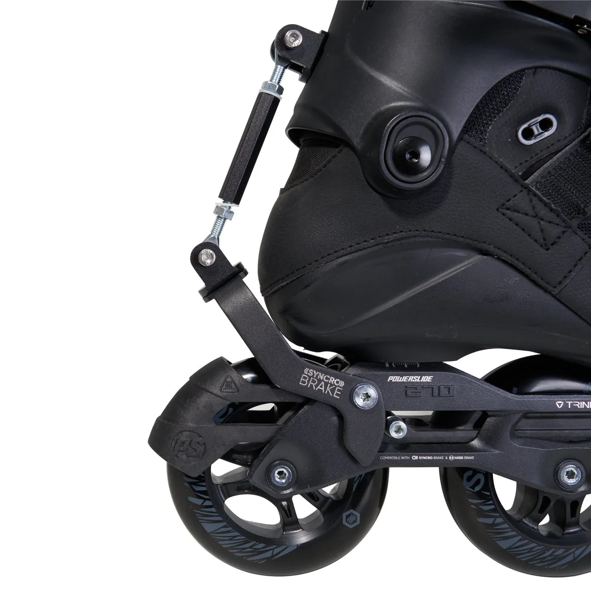 Powerslide Swell 110 Triple Black Syncro Inline Skates