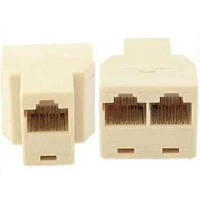 Rj11 Modular Adapter 2 Port