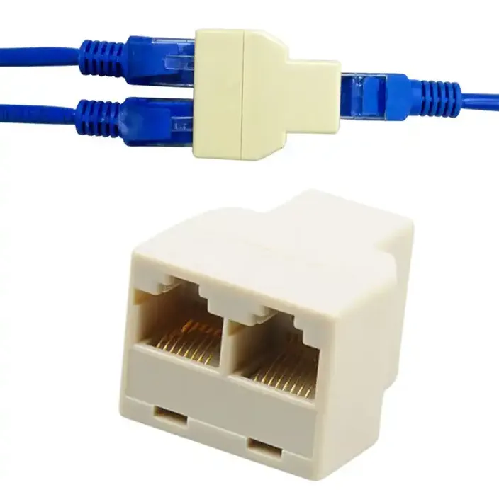 Rj11 Modular Adapter 2 Port