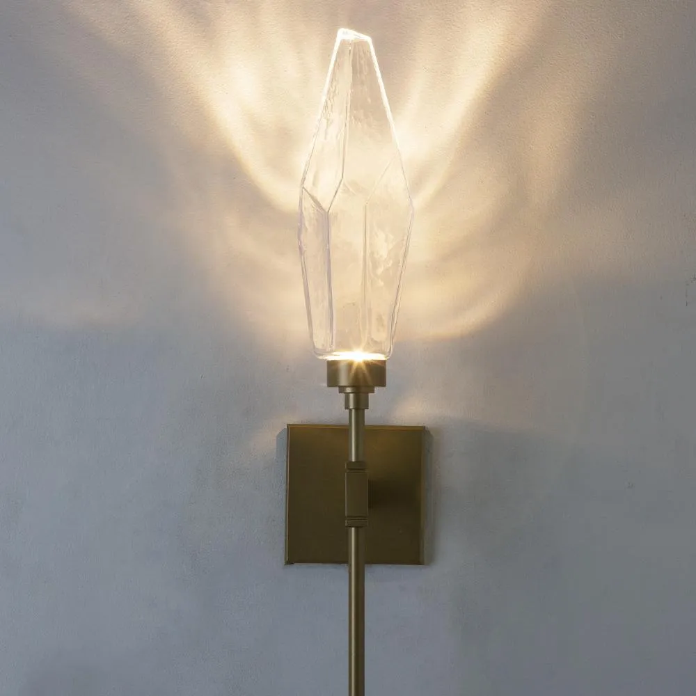 Rock Crystal Belvedere Wall Sconce