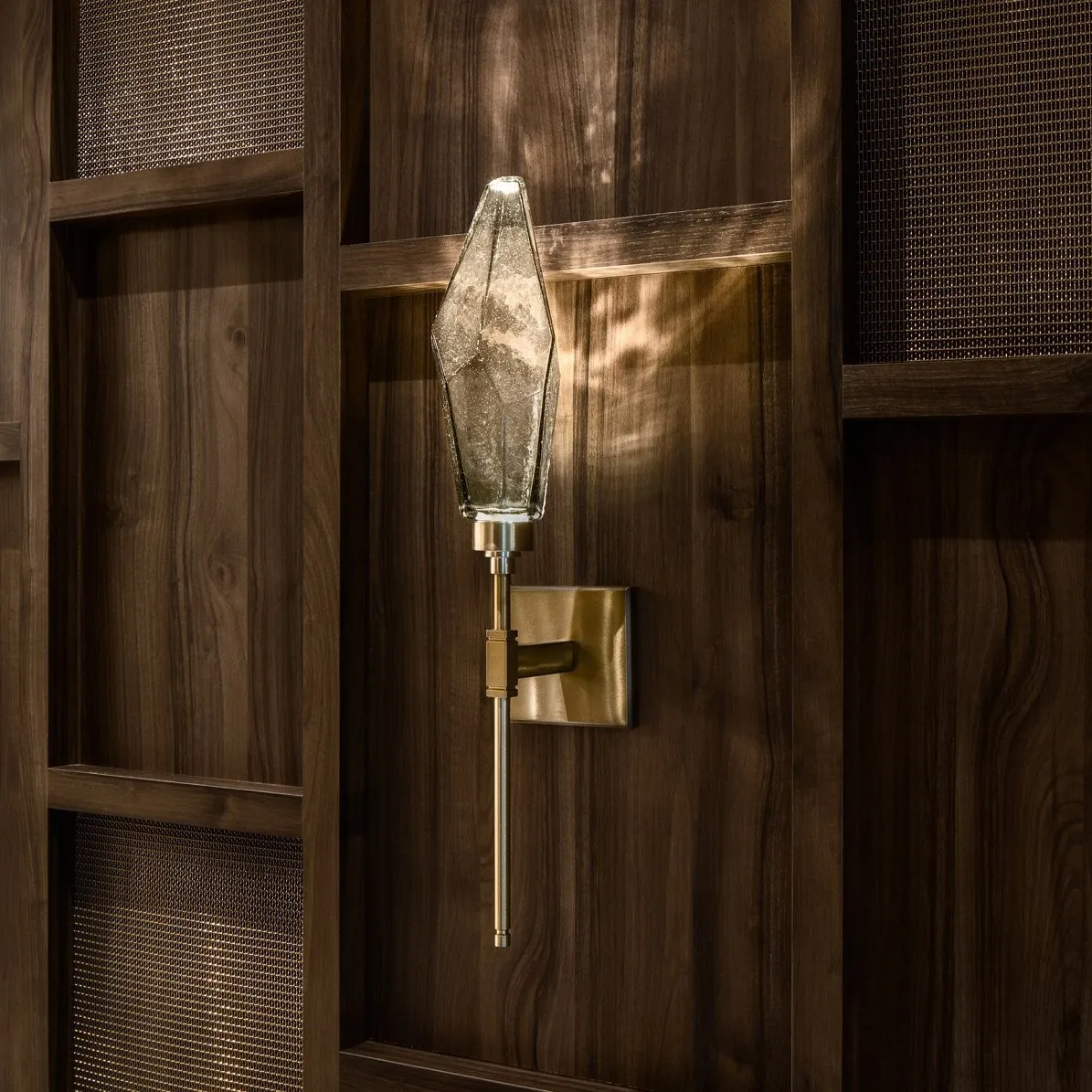 Rock Crystal Belvedere Wall Sconce