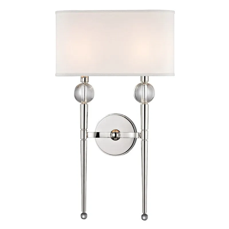 ROCKLAND 2 LIGHT WALL SCONCE