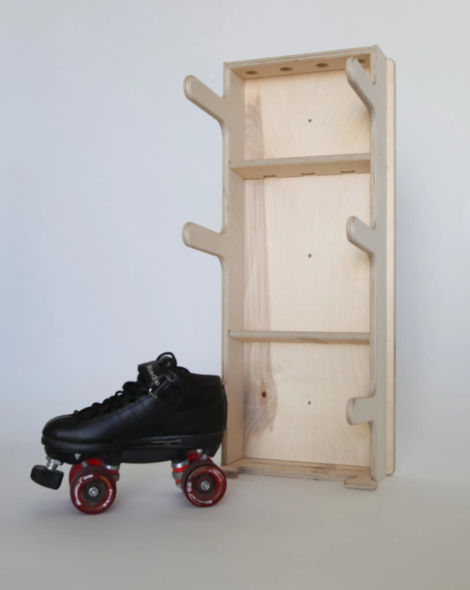 Roller Derby Gear Rack