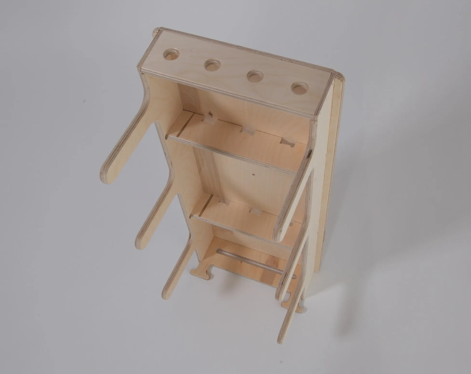Roller Derby Gear Rack