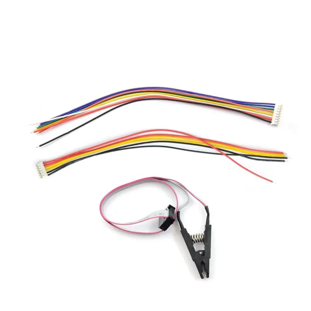 RT809F Serial ISP Programmer: with 12 adapters, 1.8v adapter, SOP8 test clip and EDID cable