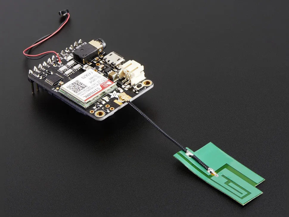Slim Sticker-type GSM/Cellular Quad-Band Antenna - 3dBi uFL
