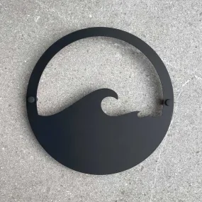 Small Wave - With Stand Off Mounts - BLACK