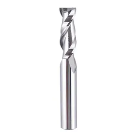 Solid Carbide Upcut 2 Flute - 1/4 in Cutting x 1/4 in Shank