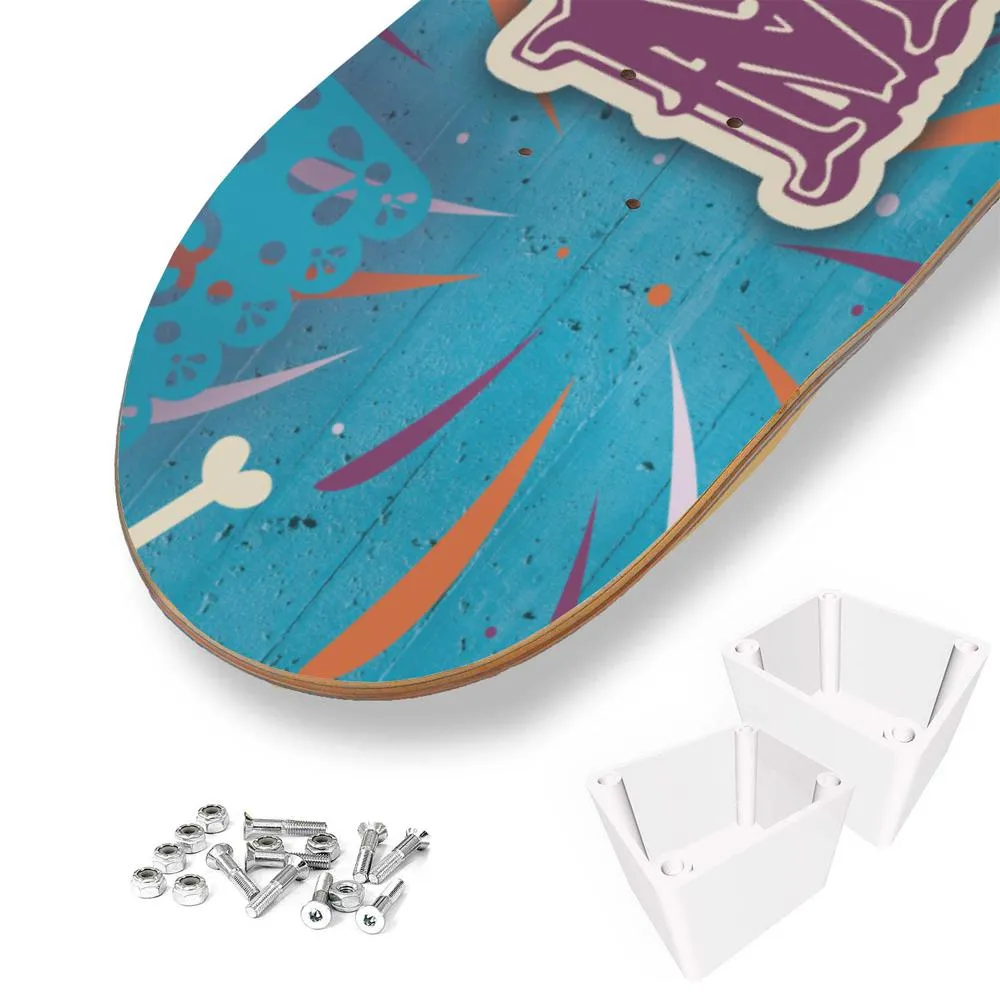 Spanish Saying Skateboard Wall Art